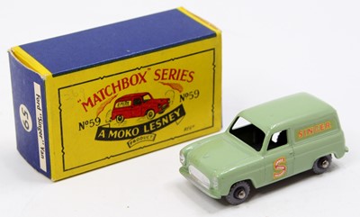 Lot 1325 - Matchbox Lesney No. 59 Ford Thames "Singer"...