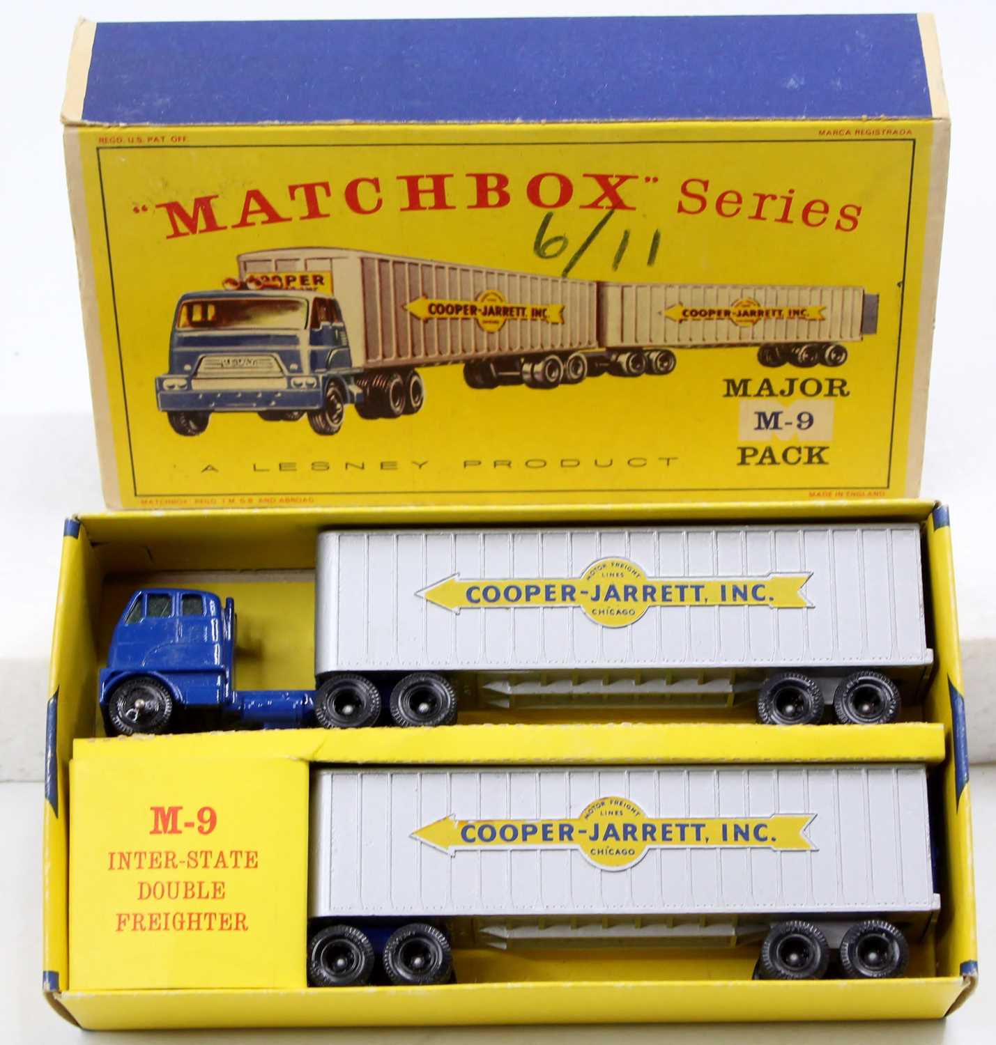 Matchbox major sales pack m9