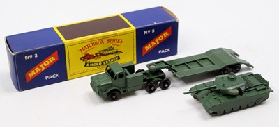 Lot 1333 - Matchbox Lesney Major Pack No. 3 Sankey 50 Ton...