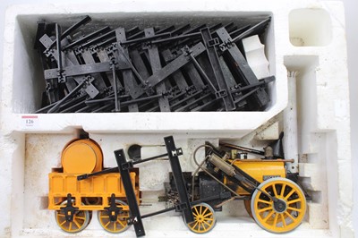 Lot 126 - A Hornby 3.5" gauge Stephenson's Rocket spirit...