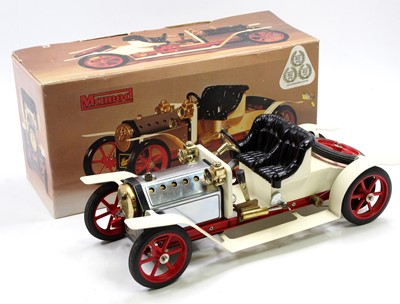 Lot 129 - A Mamod SA1 steam roadster of usual...