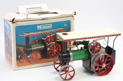 Lot 130 - A Mamod TE1A traction engine of usual...