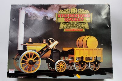 Lot 131 - A Hornby 3.5" gauge Stephenson's Rocket live...