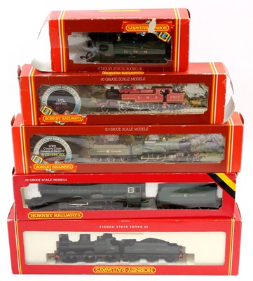 Lot 793 - Five boxed Hornby 00 gauge locomotives to...