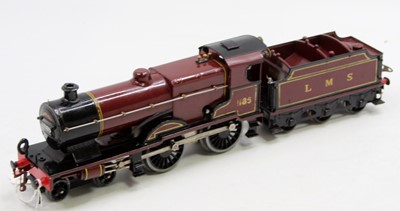 Lot 198 - A Hornby Railways repainted clockwork LMS...