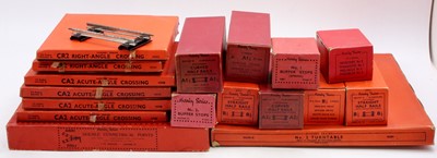 Lot 243 - Collection of Hornby 0-gauge clockwork track,...