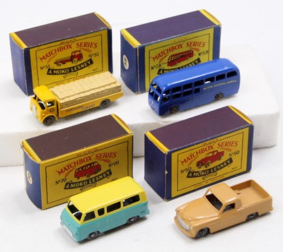 Lot 1339 - Matchbox Lesney boxed model group of 4...