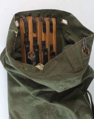 Lot 748 - A WW II British Officers field service folding...