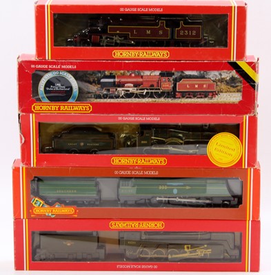 Lot 553 - Five Hornby 00-gauge locos: R330 BR 2-10-0...