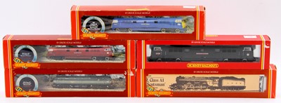 Lot 556 - Six Hornby 00-gauge locos: R778 class 52...