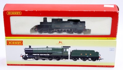 Lot 585 - Two Hornby 00-gauge GWR locos: R2918 2-8-0...