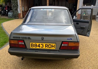 Lot 3016 - A 1985 Ford Orion GL 1600D four-door saloon...