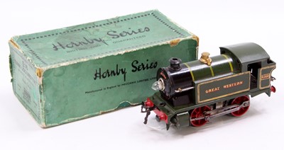 Lot 231 - 1931-5 Hornby 0-gauge E16, 6-volt AC 0-4-0...