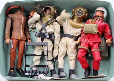 Lot 1643 - Collection of 4 various Action Man Palitoy...