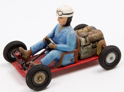 Lot 1568 - Schuco No.1055 "Go-Kart" comprising of red and...