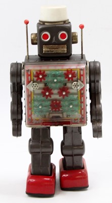 Lot 1728 - Original 1963 HORIKAWA MACHINE Gear ROBOT...