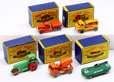 Lot 1338 - Matchbox Lesney boxed model group of 5...