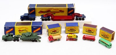 Lot 1354 - Matchbox Lesney and Major Pack boxed model...