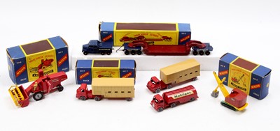 Lot 1355 - Matchbox Lesney Major Pack boxed model group...