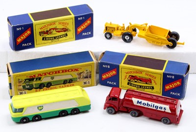 Lot 1351 - Matchbox Major Pack Lesney boxed model group...