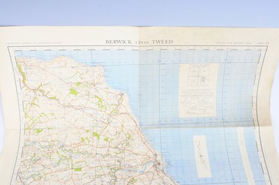 Lot 589 - A WW II Ordnance Survey of England & Wales,...