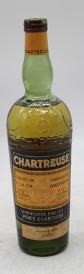 Lot 1447 - Chartreuse liqueur, 24fl.oz, 75º proof, circa...