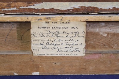 Lot 2345 - Sir Samuel Henry William Llewellyn GCVO PRA...