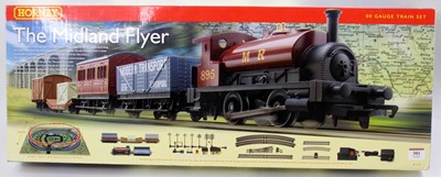 Lot 381 - Hornby R1115 00 Gauge Midland Flyer Boxed Set,...