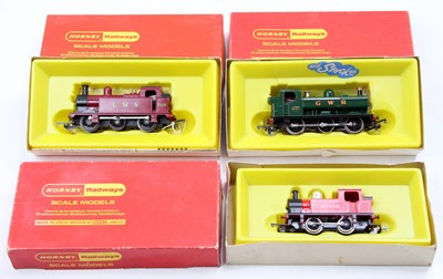 Lot 394 - Triang Hornby boxed locomotive group, 3...