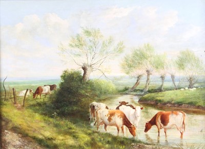 Lot 2305 - William Sidney Cooper (1854-1927) - Cattle...