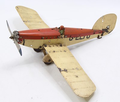 Lot 1623 - Meccano Constructor Aeroplane, in the form of...