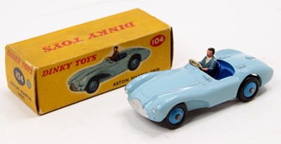 Lot 1126 - Dinky Toys No. 104 Aston Martin DB3S...