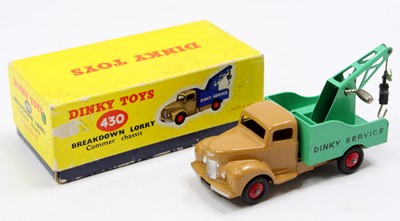 Lot 1169 - Dinky Toys No. 430 breakdown lorry comprising...