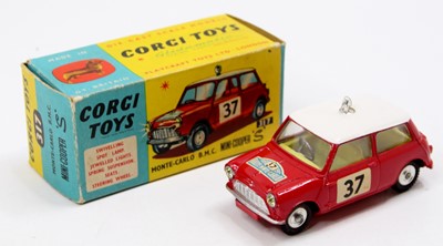 Lot 1275 - Corgi Toys No. 321 Monte Carlo BMC Mini Cooper...