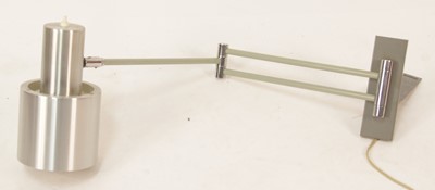 Lot 319 - A 1970s Danish brushed aluminium and coated...