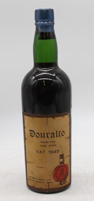 Lot 1344 - Douralto Vat 1945 Port Style Foreign Wine, one...