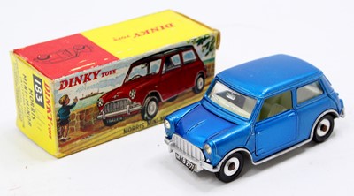 Lot 1154 - Dinky Toys, 183 Morris Mini Minor, metallic...