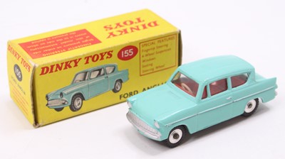 Lot 1150 - Dinky Toys No. 155 Ford Anglia comprising...