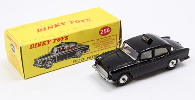 Lot 1148 - Dinky Toys, 256, Police Patrol Car, black...