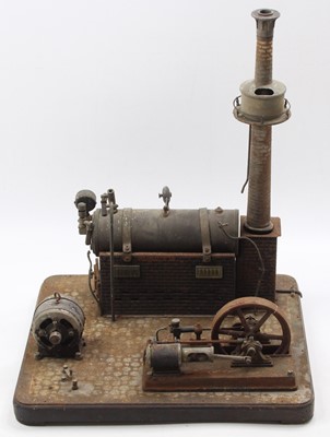 Lot 144 - Bing or similar stationary steam plant,...