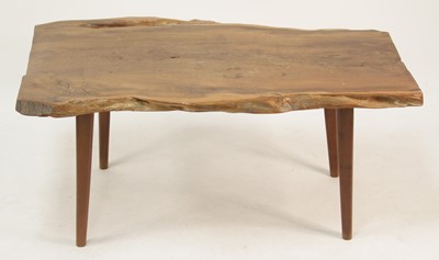 Lot 328 - Reynolds of Ludlow - a contemporary yew coffee...