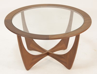 Lot 299 - A 1960s G-Plan teak circular 'Astro' coffee...