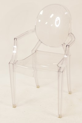 Lot 337 - Philippe Stark (b.1949) for Kartell - a clear...