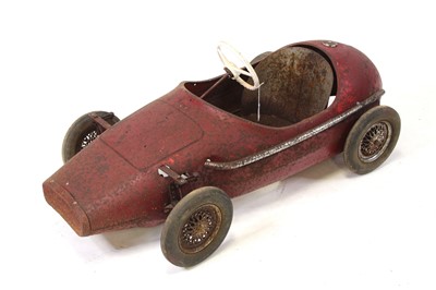 Lot 1739 - A Triang Childs Ferrari Grand Prix Pedal Car,...