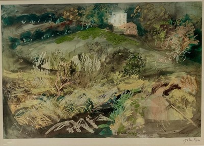 Lot 165 - John Piper (1903-1992) - Llangloffan, colour...
