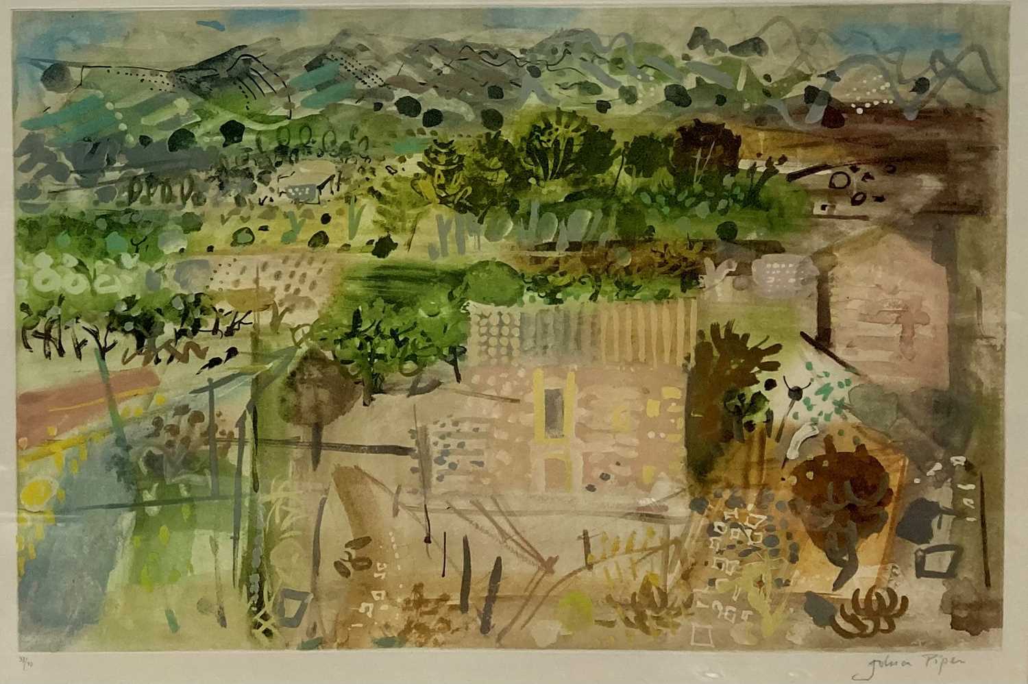 Lot 1277 - John Piper (1903-1992) - Alpilles (Levinson...