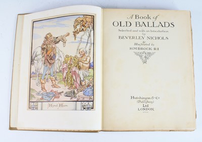 Lot 2006 - A Book of Old Ballads, Selected and with an...