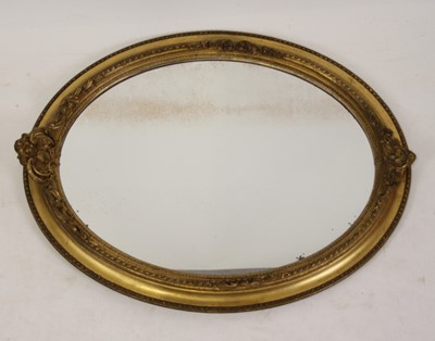 Lot 2411 - A late 19th century gilt composition framed...