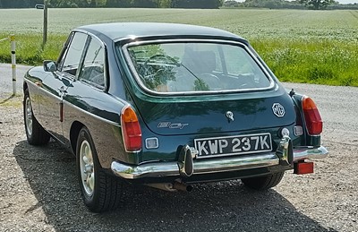 Lot 3011 - A 1972 MG BGT two-door Coupe Registration KWP...