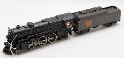 Lot 187 - Lionel 0-gauge 2-6-2 loco & tender, No.5237...